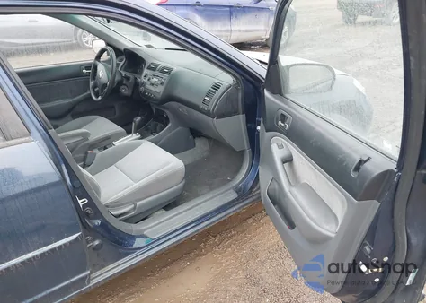2004 Honda Civic Lx из США, поврежденный, VIN 2HGES16504H525524